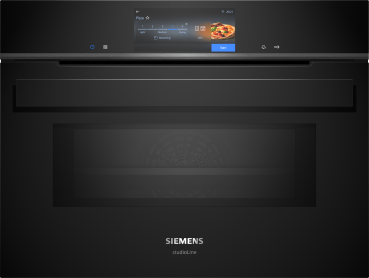 Siemens CM978GQB1 - iQ700, Backofen mit Mikrowelle, Schwarz, 60 x 45 cm, 5 Jahre Garantie!